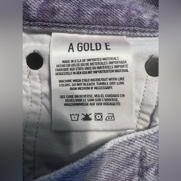 Agolde 90’s Pinch Waist Jean Ashberry Purple Size 23 - Picture 9 of 14